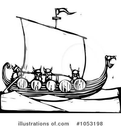 Royalty-Free (RF) Vikings Clipart Illustration by xunantunich - Stock Sample #1053198