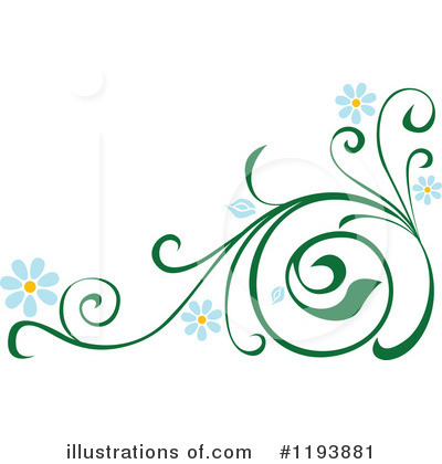 Flowers Clipart #1193881 by dero