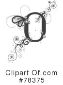 Vine Letter Clipart #78375 by BNP Design Studio