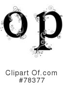 Vine Letter Clipart #78377 by BNP Design Studio