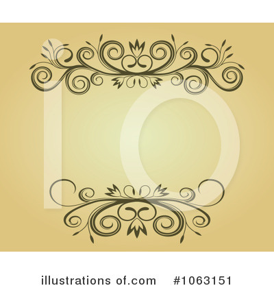 Royalty-Free (RF) Vintage Frame Clipart Illustration by Vector Tradition SM - Stock Sample #1063151