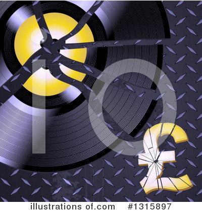 Vinyl Records Clipart #1315897 by elaineitalia