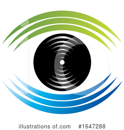 Royalty-Free (RF) Vinyl Record Clipart Illustration by Lal Perera - Stock Sample #1647288