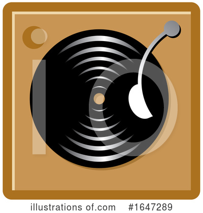 Royalty-Free (RF) Vinyl Record Clipart Illustration by Lal Perera - Stock Sample #1647289