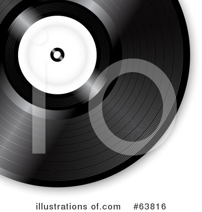 Royalty-Free (RF) Vinyl Record Clipart Illustration by elaineitalia - Stock Sample #63816