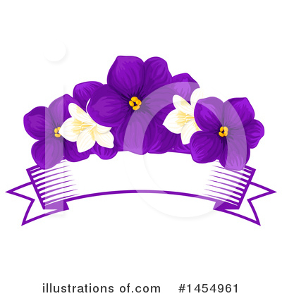 Royalty-Free (RF) Violet Clipart Illustration by Vector Tradition SM - Stock Sample #1454961
