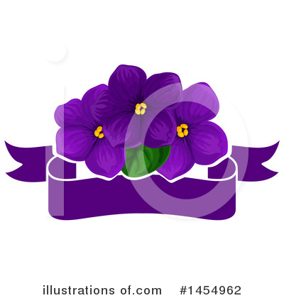 Royalty-Free (RF) Violet Clipart Illustration by Vector Tradition SM - Stock Sample #1454962