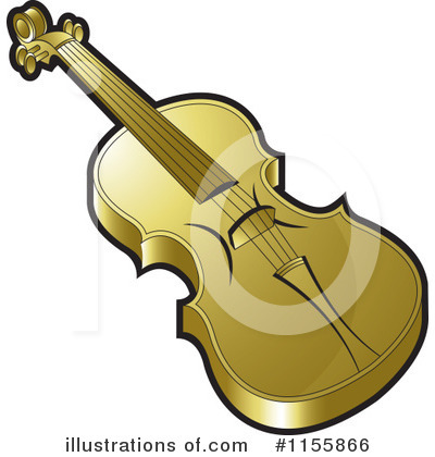 Royalty-Free (RF) Violin Clipart Illustration by Lal Perera - Stock Sample #1155866