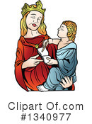 Virgin Mary Clipart #1340977 by dero