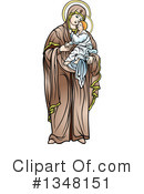 Virgin Mary Clipart #1348151 by dero