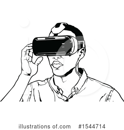 Virtual Reality Clipart #1544714 by dero