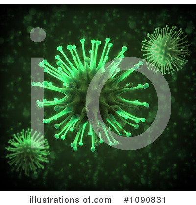 Royalty-Free (RF) Virus Clipart Illustration by Mopic - Stock Sample #1090831
