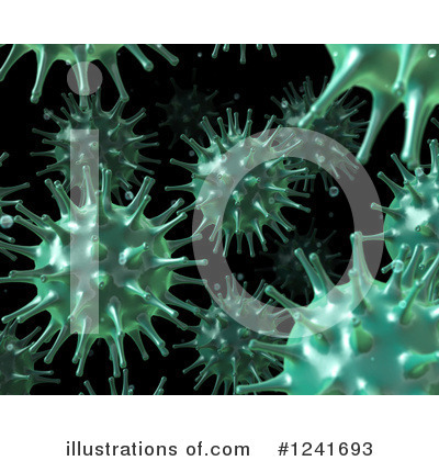 Royalty-Free (RF) Virus Clipart Illustration by Mopic - Stock Sample #1241693