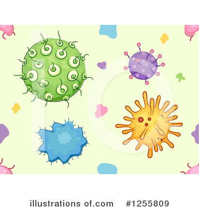 Royalty-Free (RF) Virus Clipart Illustration by BNP Design Studio - Stock Sample #1255809