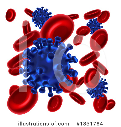 Bacteria Clipart #1351764 by AtStockIllustration
