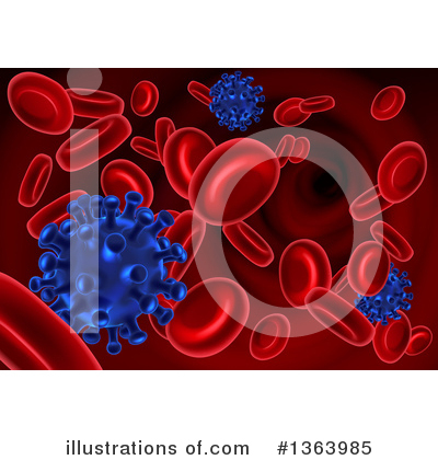 Royalty-Free (RF) Virus Clipart Illustration by AtStockIllustration - Stock Sample #1363985