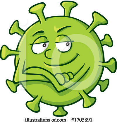 Royalty-Free (RF) Virus Clipart Illustration by Any Vector - Stock Sample #1705891