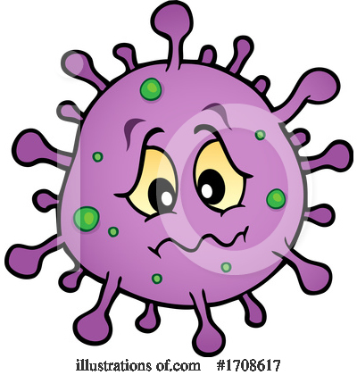 Royalty-Free (RF) Virus Clipart Illustration by visekart - Stock Sample #1708617