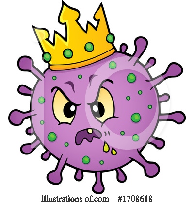 Royalty-Free (RF) Virus Clipart Illustration by visekart - Stock Sample #1708618