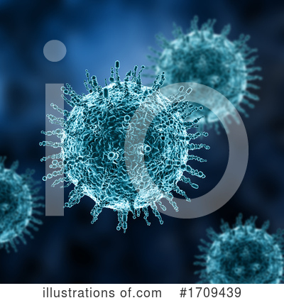Royalty-Free (RF) Virus Clipart Illustration by KJ Pargeter - Stock Sample #1709439