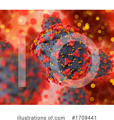 Royalty-Free (RF) Virus Clipart Illustration by KJ Pargeter - Stock Sample #1709441