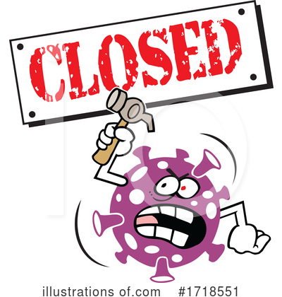 Closed Clipart #1718551 by Johnny Sajem