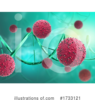 Royalty-Free (RF) Virus Clipart Illustration by KJ Pargeter - Stock Sample #1733121