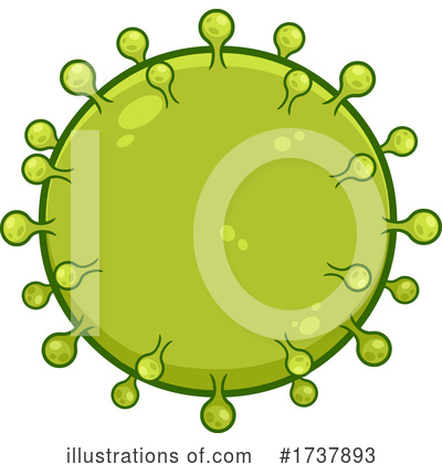 Royalty-Free (RF) Virus Clipart Illustration by Hit Toon - Stock Sample #1737893