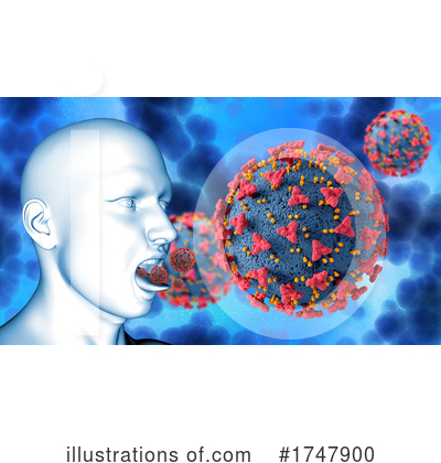 Royalty-Free (RF) Virus Clipart Illustration by KJ Pargeter - Stock Sample #1747900