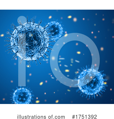 Royalty-Free (RF) Virus Clipart Illustration by KJ Pargeter - Stock Sample #1751392