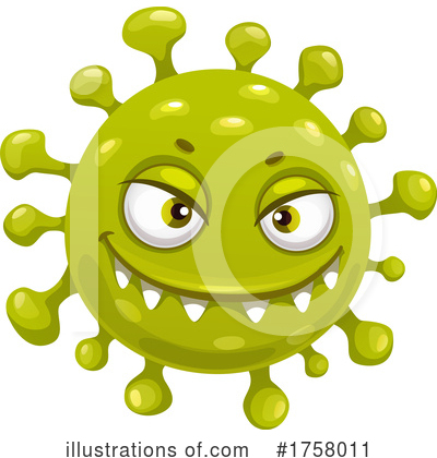 Royalty-Free (RF) Virus Clipart Illustration by Vector Tradition SM - Stock Sample #1758011