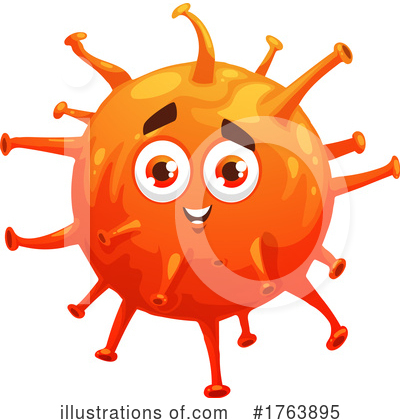 Royalty-Free (RF) Virus Clipart Illustration by Vector Tradition SM - Stock Sample #1763895