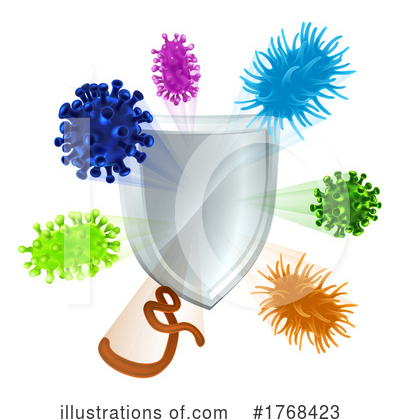 Royalty-Free (RF) Virus Clipart Illustration by AtStockIllustration - Stock Sample #1768423