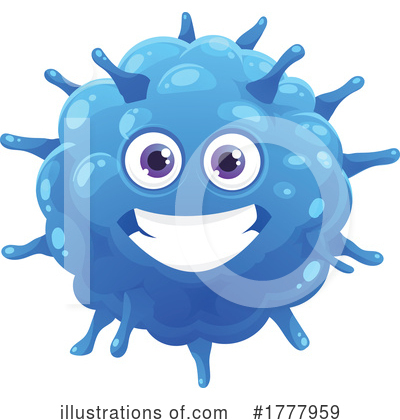 Royalty-Free (RF) Virus Clipart Illustration by Vector Tradition SM - Stock Sample #1777959