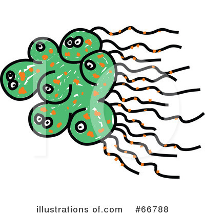 Royalty-Free (RF) Virus Clipart Illustration by Prawny - Stock Sample #66788