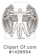 Vitruvian Man Clipart #1438994 by AtStockIllustration