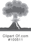 Volcano Clipart #100511 by Paulo Resende