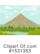 Volcano Clipart #1531353 by BNP Design Studio