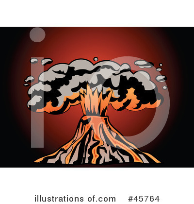 Volcano Clipart #45764 by r formidable