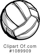 Volleyball Clipart #1089909 by Chromaco
