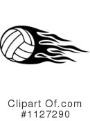 Volleyball Clipart #1127290 by Vector Tradition SM