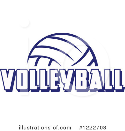 Royalty-Free (RF) Volleyball Clipart Illustration by Johnny Sajem - Stock Sample #1222708