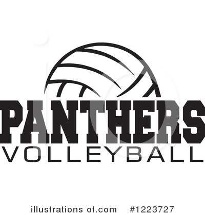 Volleyball Clipart #1223727 by Johnny Sajem