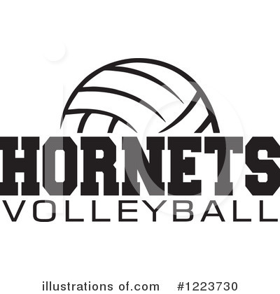 Volleyball Clipart #1223730 by Johnny Sajem