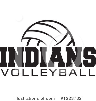 Royalty-Free (RF) Volleyball Clipart Illustration by Johnny Sajem - Stock Sample #1223732