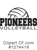 Volleyball Clipart #1274418 by Johnny Sajem