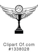 Volleyball Clipart #1338028 by Vector Tradition SM