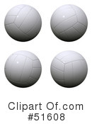Volleyball Clipart #51608 by stockillustrations