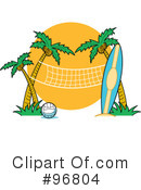 Volleyball Clipart #96804 by Andy Nortnik
