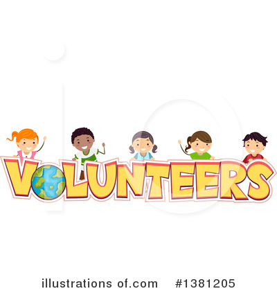 Royalty-Free (RF) Volunteer Clipart Illustration by BNP Design Studio - Stock Sample #1381205
